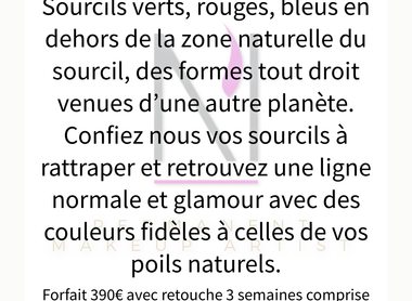 Le rattrapage des sourcils, mission impossible ?