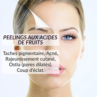 Peelings aux acides de fruits