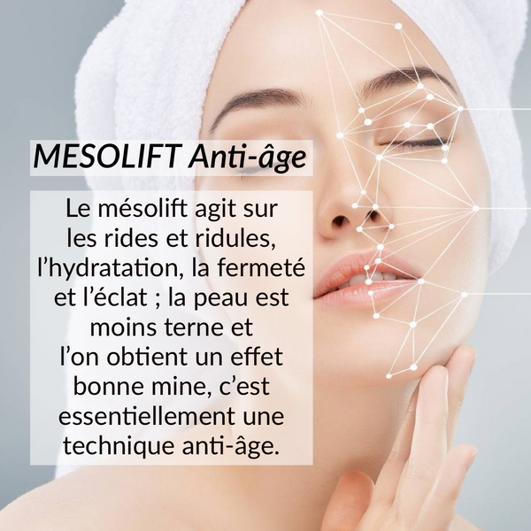 Le Mésolift soin facial complet